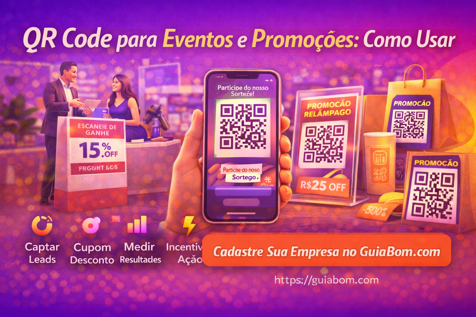 QR Code para Eventos e Promoções: Como Usar